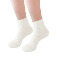 Women Winter Warm Fluffy Socks Cute Animal Claw Cat Paw Footprint Fuzzy Socks Female Thick Coral Fleece Home Floor Sleep Socks Purest Peak