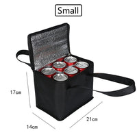 Portable Lunch Cooler Bag Folding Insulation Picnic Ice Pack Food Thermal Bag Drink Carrier Insulated Bags Food Delivery Bag