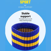 Loogdeel Football Socks Long Tube Knee Cotton Adults Children Legging Stockings Non-slip Soccer Baseball Running Sports Socks Quick Pick Grocers