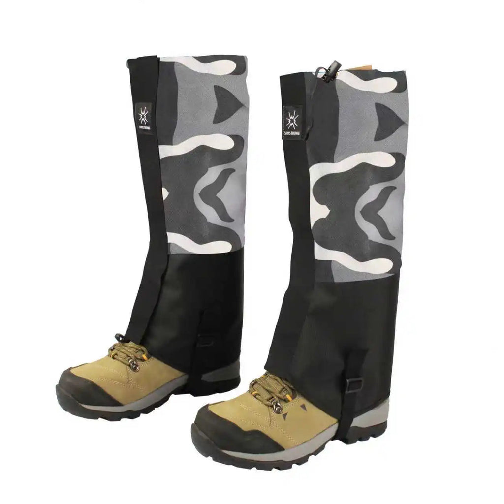 Waterproof Leg Gaiter Outdoor Snow Village Snow Cover Mountaineering Snow Desert Hiking Snow and Sand Prevention Leg Cover Skiin Quick Pick Grocers
