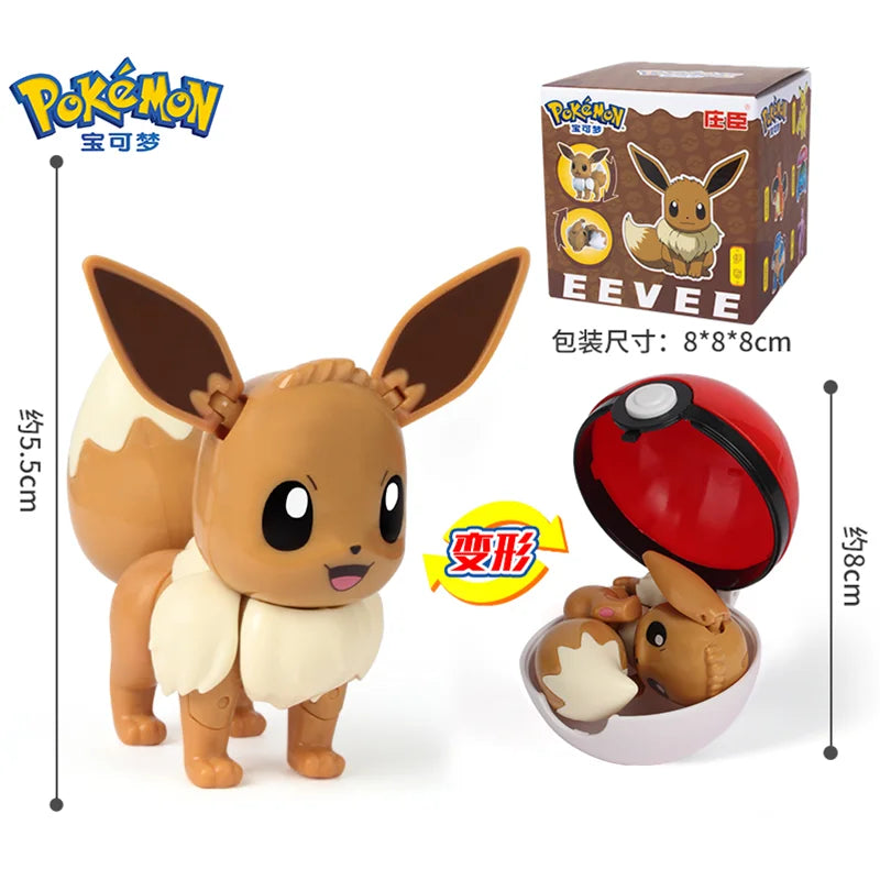 Pokemon Figures Toys Pocket Monsters Ball Model Pikachu Gengar Pokeball Dragonite Snorlax Pokeball Action Figures Toy Quick Pick Grocers