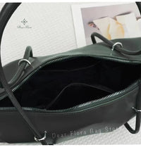 Y2K Women's Bag Large Capacity Boston Pillow Handbag Spicy Girl Fashion Motorcycle Shoulder Bags Vintage Large Capacity Tote Bag Quick Pick Grocers