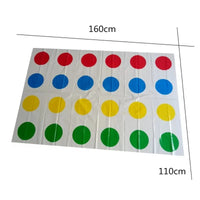 Twist Game Funny Kid Family Body Twist Move Mat Board Game Party Fun Board Games Party Game Family Game Econic Blanks