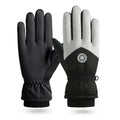 Winter Couple Ski Gloves Thickened Thermal Gloves Adjustable Close Non-slip Touch Screen Gloves Waterproof Cold-proof Quick Pick Grocers