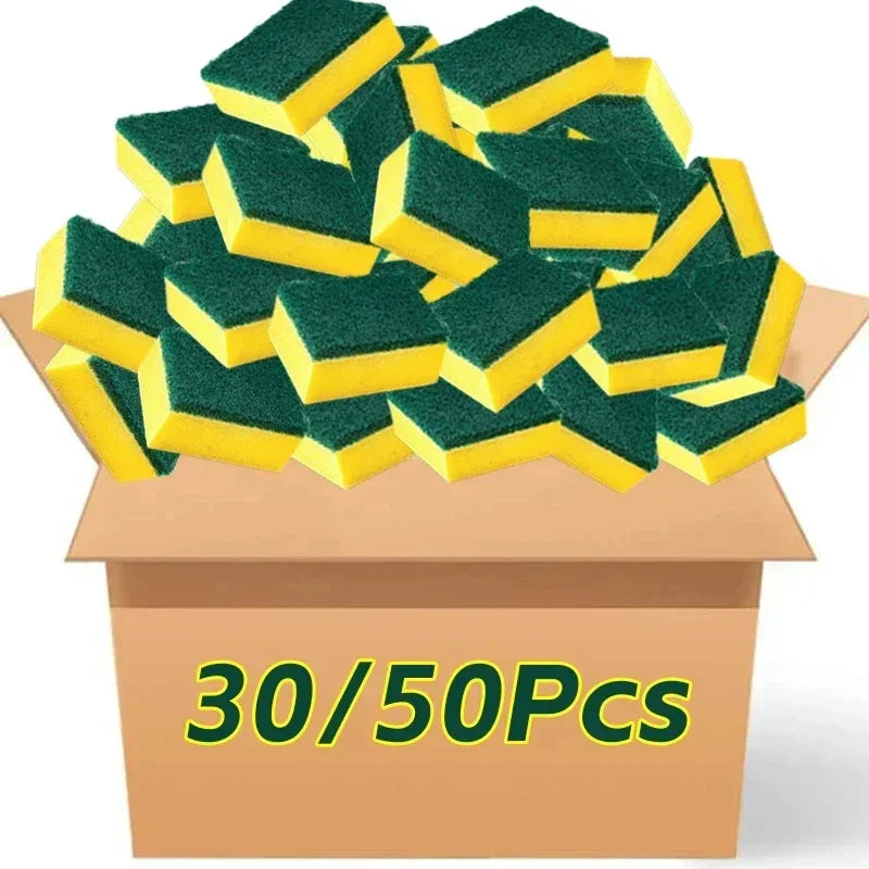 Highly absorbent double-sided sponge magic cleaning pot rust sponge cleaning brush kitchen cleaning tool Econic Blanks