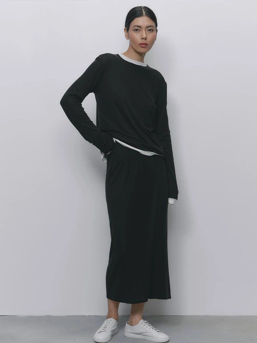 Hirsionsan Modal Soft Loose Sets Women Casual Three Pieces Long Sleeve Cardigan & High Waist Pants & Vest Outfits Tracksuit 2025 Quick Pick Grocers