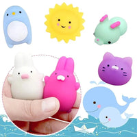 20Pcs Mini Cute Cartoon Animal Stress Relief Toys For Boys Girls Birthday Party Favor Piñata Filler Carnival Kids Party Supplies Quick Pick Grocers