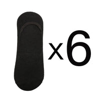 6 Pairs/Lot Men's Bamboo Breathable Invisible Socks Low Cut Casual Cotton Boat Non-Slip No Show High Quality Sock Quick Pick Grocers