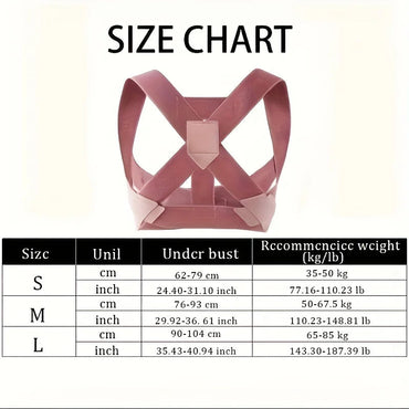 Hunchback Corrector for Adults,invisible Posture Correction With Straps, Bent Waist, Chest and Neck Forward Tilt Correction Tool Econic Blanks