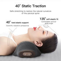 Electric Neck Massager Pillow Cervical Stretcher Heating Vibration Massage Back Traction Orthopedic Sleeping Pillows Support Quick Pick Grocers
