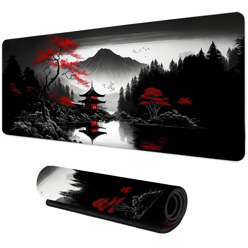 Night Moonlight large cool mouse pad laptop non-slip esports office desk mat game player mousepad mini PC desktop accessories Quick Pick Grocers