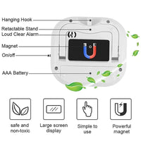 1PC LCD Digital Kitchen Timer Magnetic Cooking Large Count Down Up Clear Loud Alarm Stonego Home Kitchen Accessories Econic Blanks