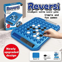 Dual-Side Flip Board Strategy Game for 2 Players Logic Training Educat for 2 Players Logic Training Educational Brain Teaser Toy Quick Pick Grocers