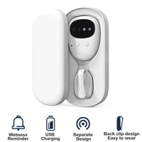 Wireless Bedwetting Alarm Pee Alarm with Receiver for Boys Grils Kids Potty Training Elder Care 10-20M Range Vibration Reminding Purest Peak