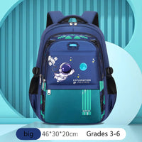 Kids Backpack Children School Bags for Boys Astronaut School Backpack Waterproof Primary Book Bag Mochila Infantil Purest Peak