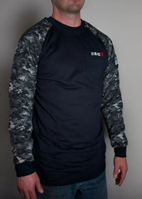 FR Digital Camo - Black/Gray Static FR