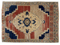 Exquisite handmade oushak rug 3'7''x5'