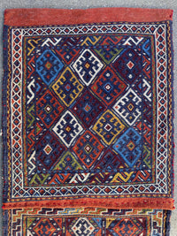 Exquisite Persian Qashqai Nomadic Vintage Khorjin ‘Saddle bag’